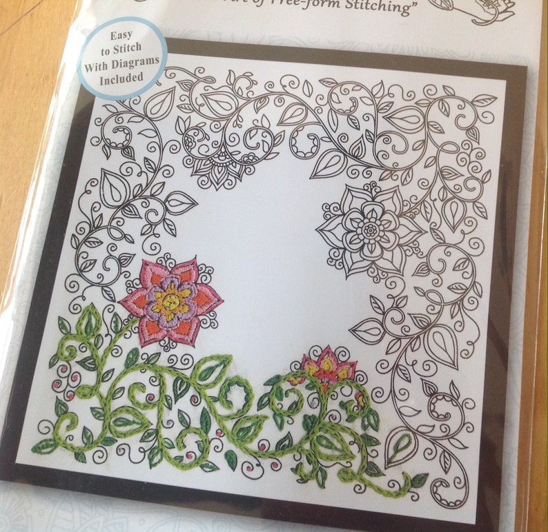 Zenbroidery Hand Embroidery Kits Etsy UK