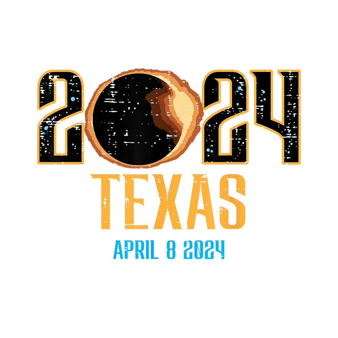 Texas Solar Eclipse 2024 Totality April 8 Men Women Kids Digital PNG - Etsy