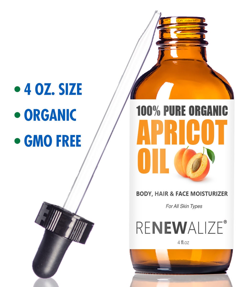 Organic Apricot Kernel Oil / Massage Oil / Use as Lotion for Body
