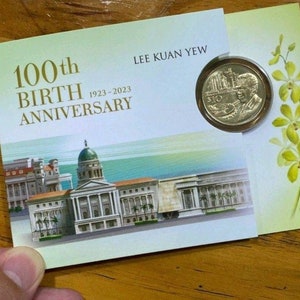 RARE !! 100th Birth Anniversary of Mr Lee Kuan Yew