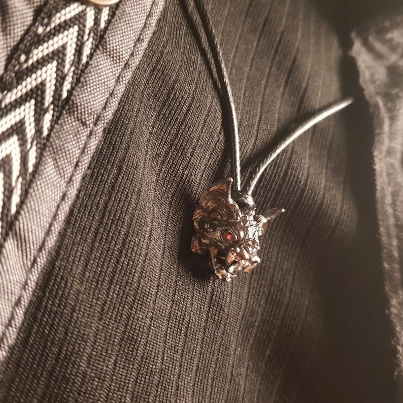 Gothic Vampire Bat Pendant Charm Necklace | 925 Sterling Silver | for ...
