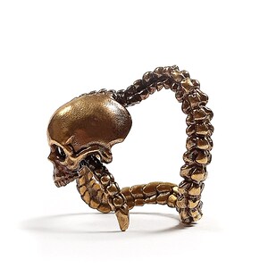Unique adjustable Skull Ring