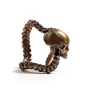 Unique adjustable Skull Ring