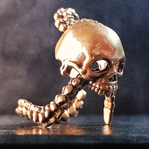 Unique adjustable Skull Ring