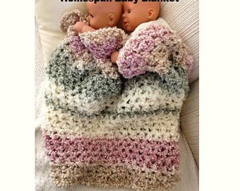 CROCHET BABY BLANKET pattern, Instant Download, Quick and easy pattern, 2 hour blanket, soft cushy minky blanket, #2712, crochet for baby