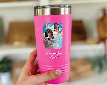 Custom Photo Tumbler, Custom UV Printed Tumbler, Travel Mug, Grandma Gifts, Christmas Photo Tumbler, Favorite People Tumbler