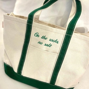 Sac fourre-tout personnalisé brodé - cadeau pour elle, cadeau pour maman, cadeau de demoiselle d'honneur, cadeau de mariée, sac de voyage, cadeau personnalisé