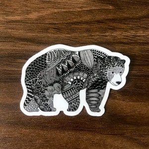 Bear sticker