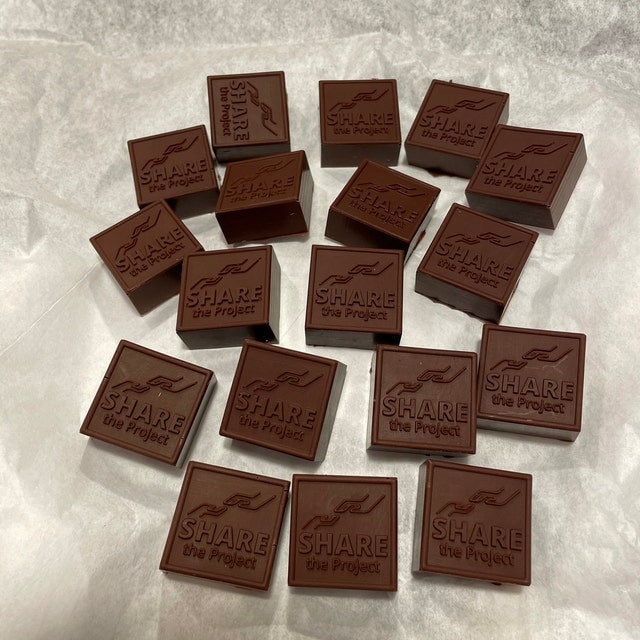 Personalized Chocolate Bar Molds 