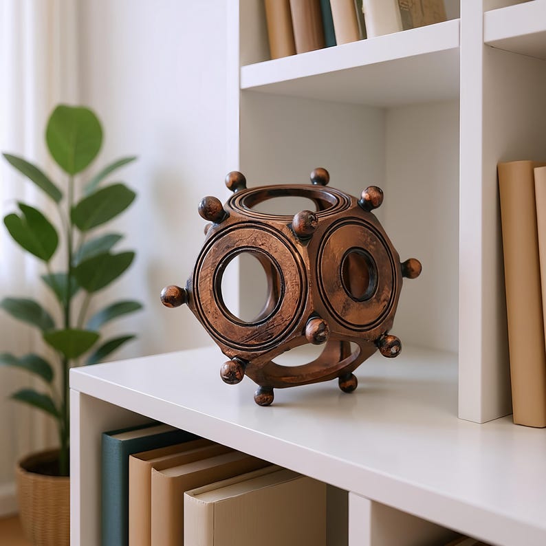 Ancient Roman Dodecahedron replica
