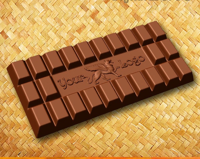 Chocolate personalized Mold, custom logo silicone mould also usable for candy, cake.