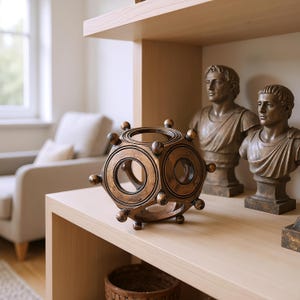 Ancient Roman Dodecahedron replica