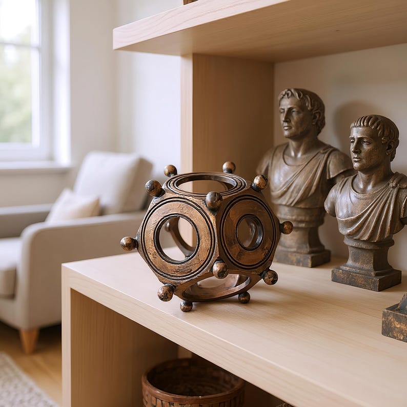 Ancient Roman Dodecahedron replica