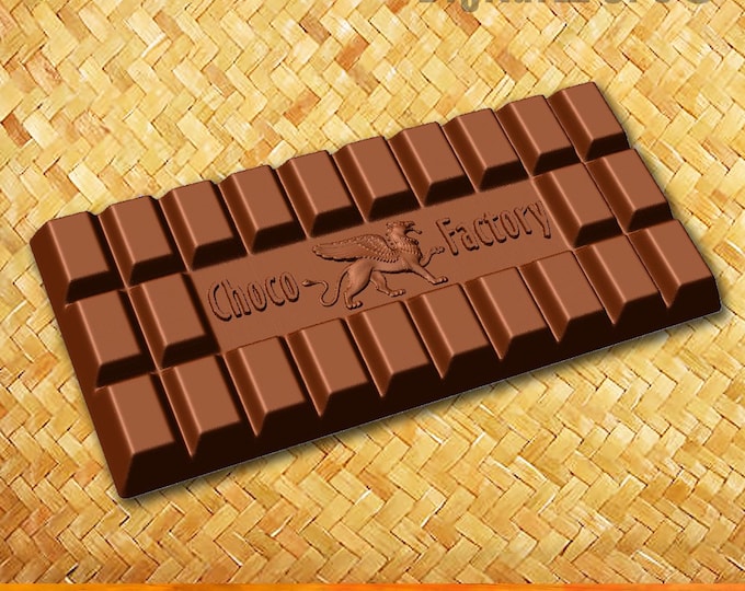 Chocolate personalized Mold, custom logo silicone mould also usable for candy, cake.