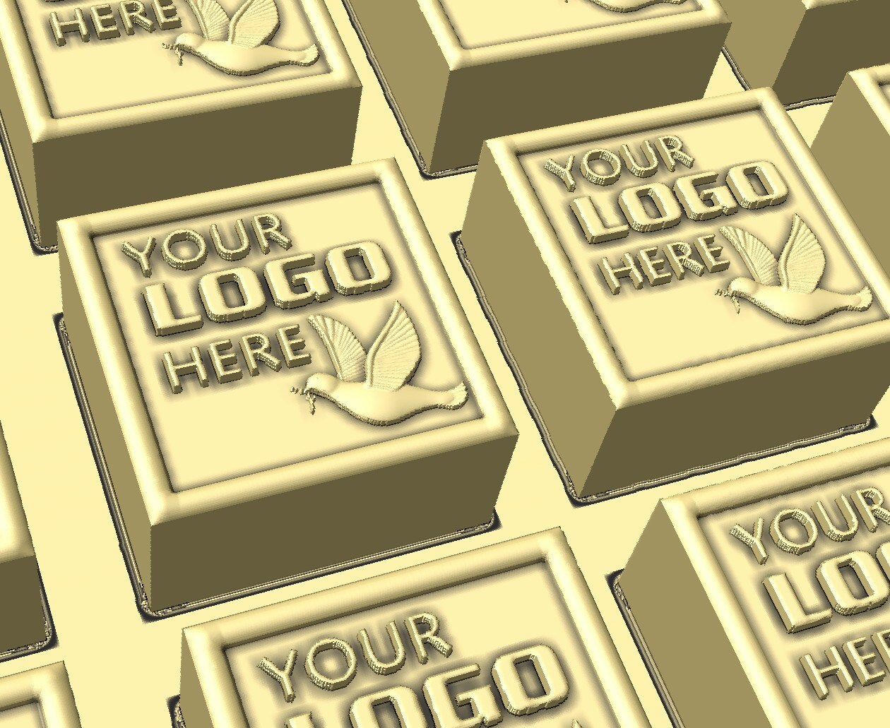 Customize chocolate mold personalized custom logo silicone mold