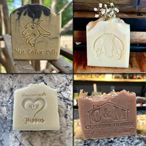 Custom soap stamp