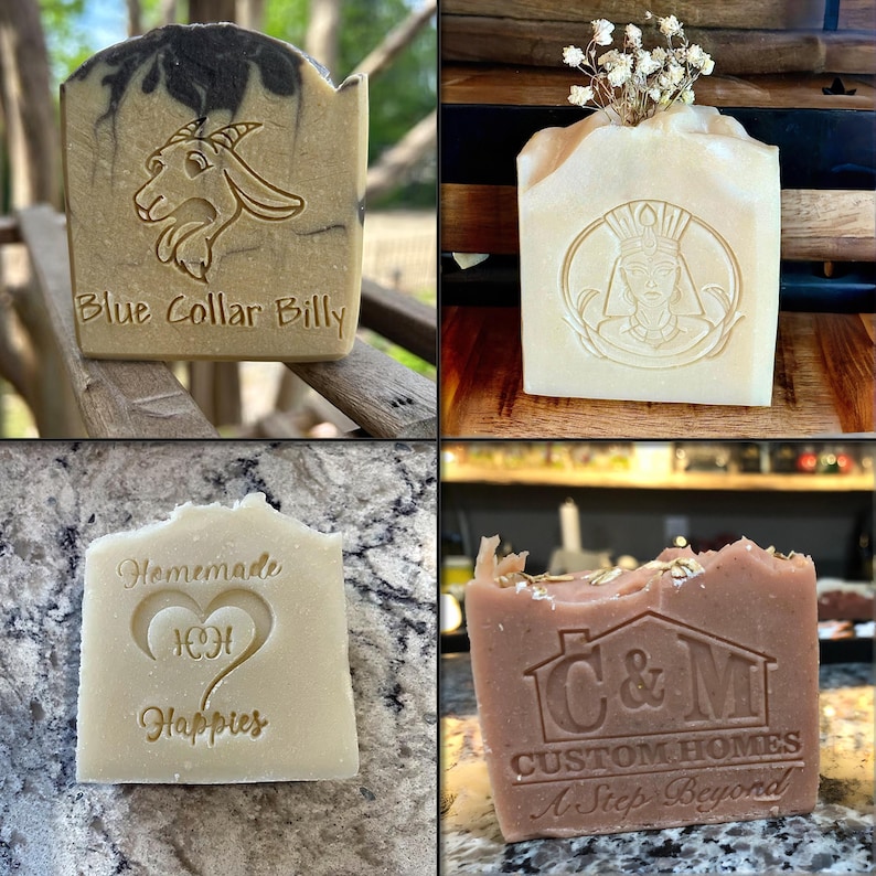 Custom soap stamp