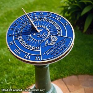 Sundial with your message cast into it. A perfect personal gift to tell someone you love just how special they are.