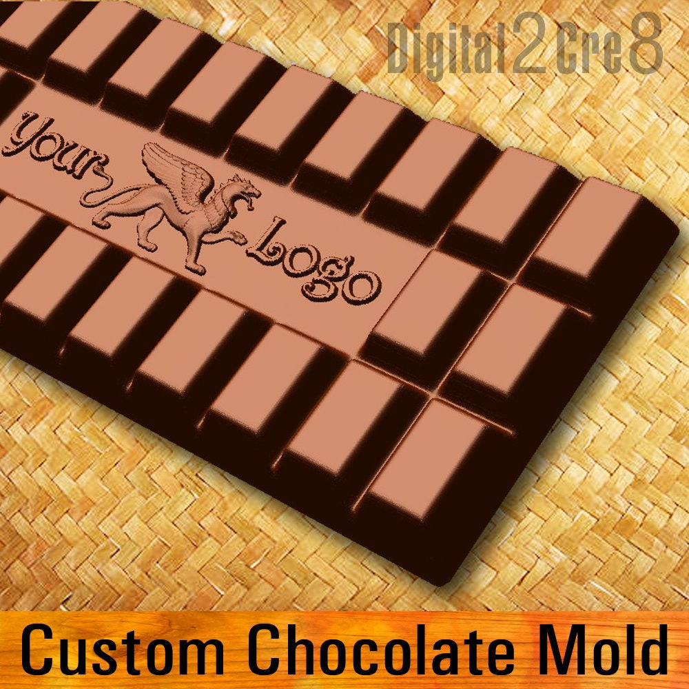 Customizable Chocolate Bar Mold – Siligrams