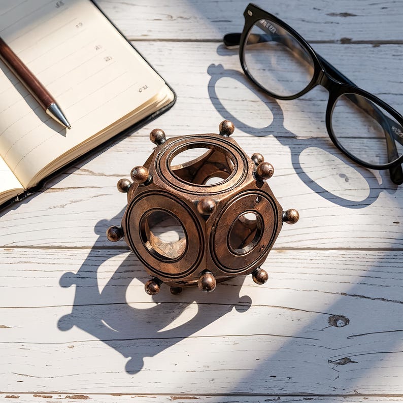 Ancient Roman Dodecahedron replica