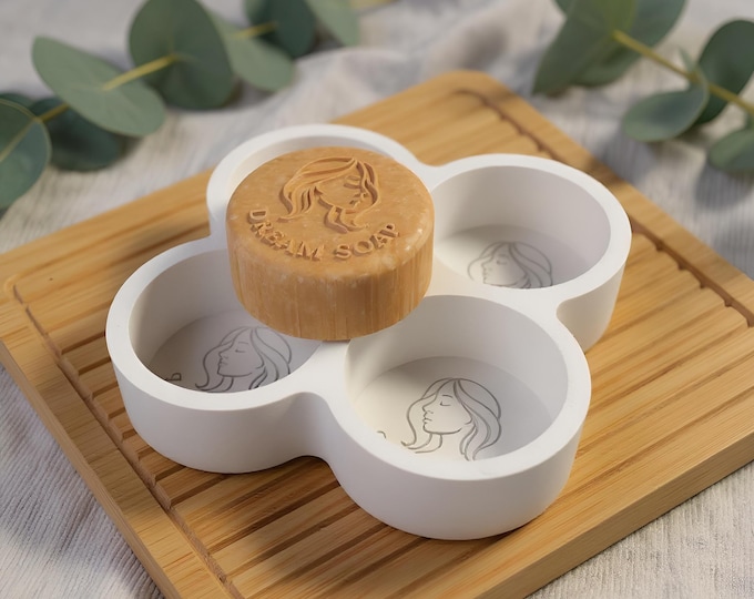 Custom Soap Mold Circle – Personalized Round Silicone Mold for Logo | Custom Mold for Soap Making, Wedding, Business Gift Supplies