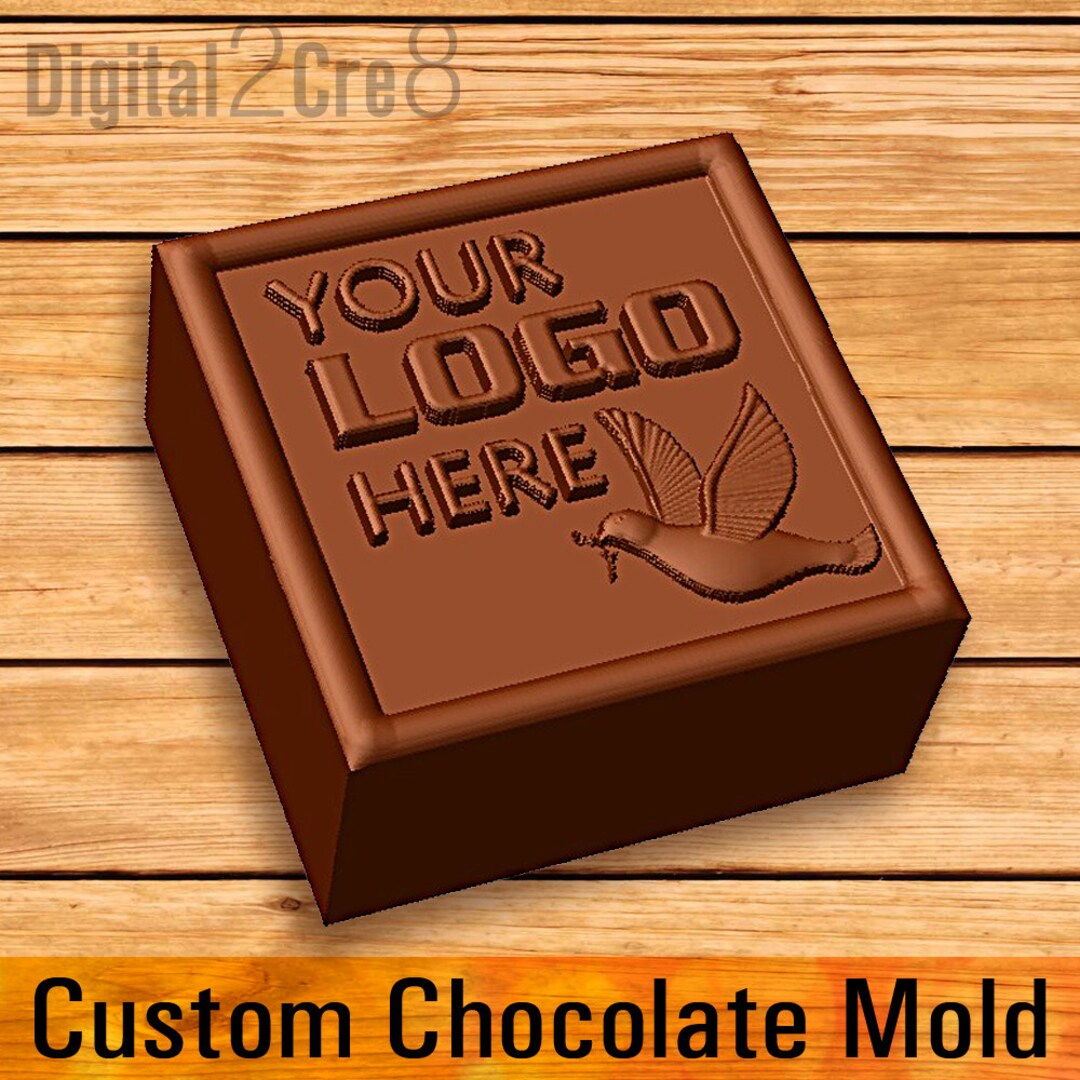 China Factory Chocolate Silicone Molds, Rectangle with Word LOVE