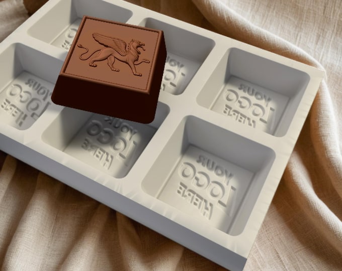 Custom square Chocolate Mold - Custom Silicone Candy Mold