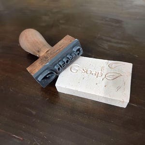 Custom soap stamp