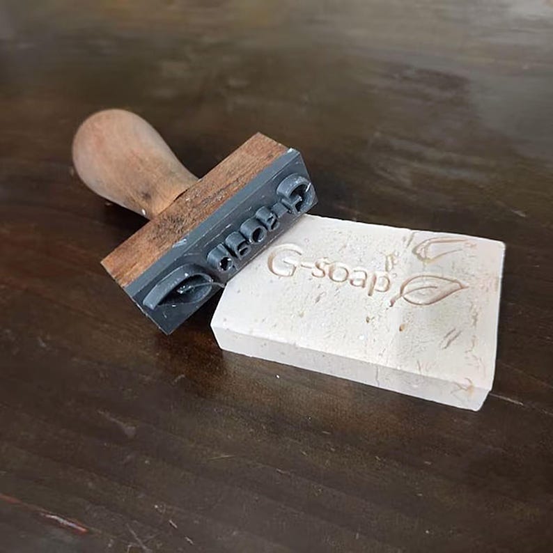 Custom soap stamp