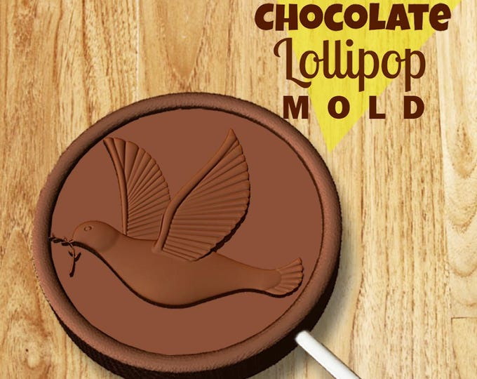 Custom lollipop mold - chocolate mold - personalized mold - custom silicone mold - wedding gift - candy mould - cake mold
