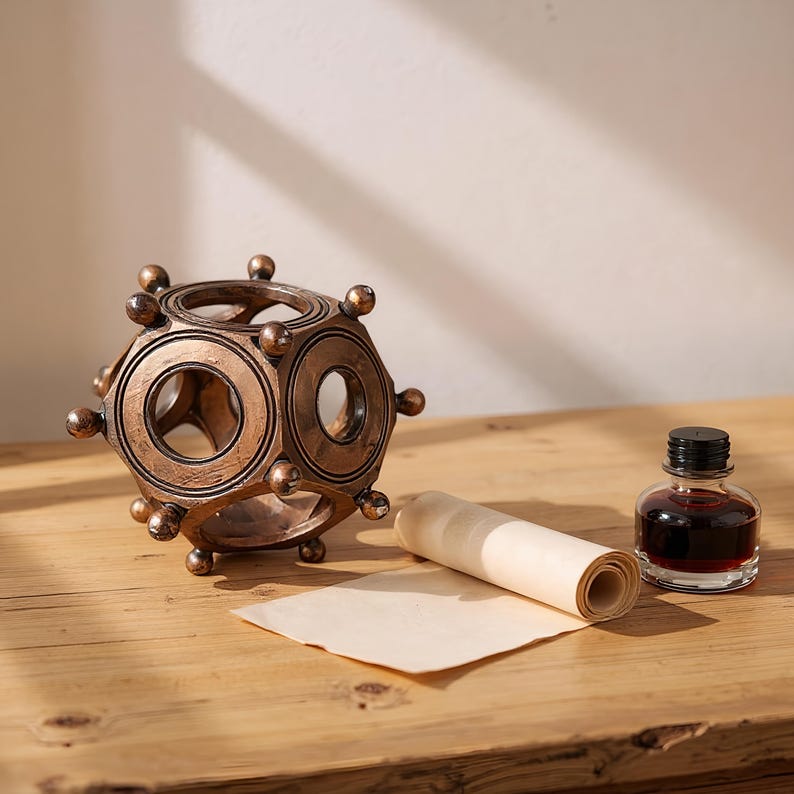 Ancient Roman Dodecahedron replica
