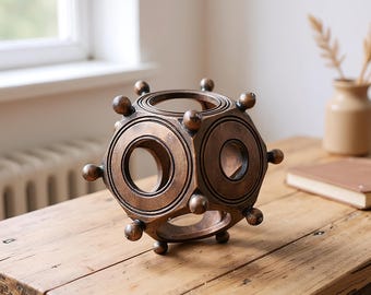 Ancient Roman Dodecahedron – 1:1 Scale Replica (4 Inch) | Antique Ancient Roman Dodecahedron – 1:1 Scale Replica (4 Inch) | Antique