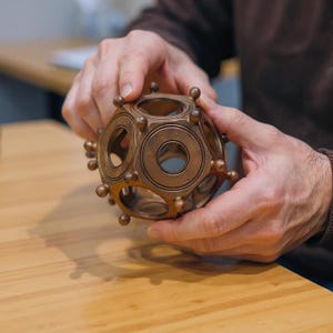 Ancient roman dodecahedron