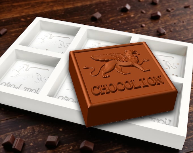 Custom Silicone Mold - Personalized Chocolate Mold, Candy & Cake Molds - Add Logo or Text for Unique Treats