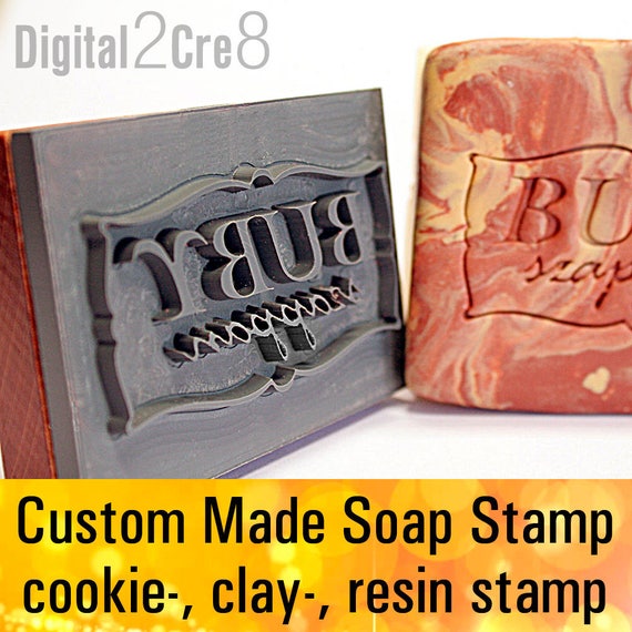 Handmade Soap Stamp, Handmade Soap Stamp, Custom Soap Stamp