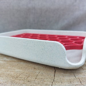 Soap Dish, Sponge Holder, Soap Holder, Bathroom Tray, Bathroom and Kitchen Essential image 3