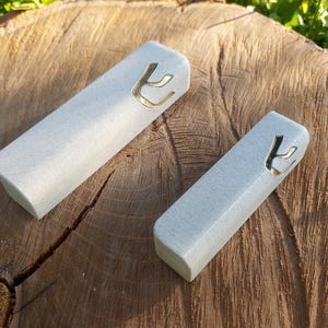 Caja moderna de Mezuzah con pergamino - Decoración del hogar judío kosher judaica, poste de puerta Mezuzah, regalo de bodas