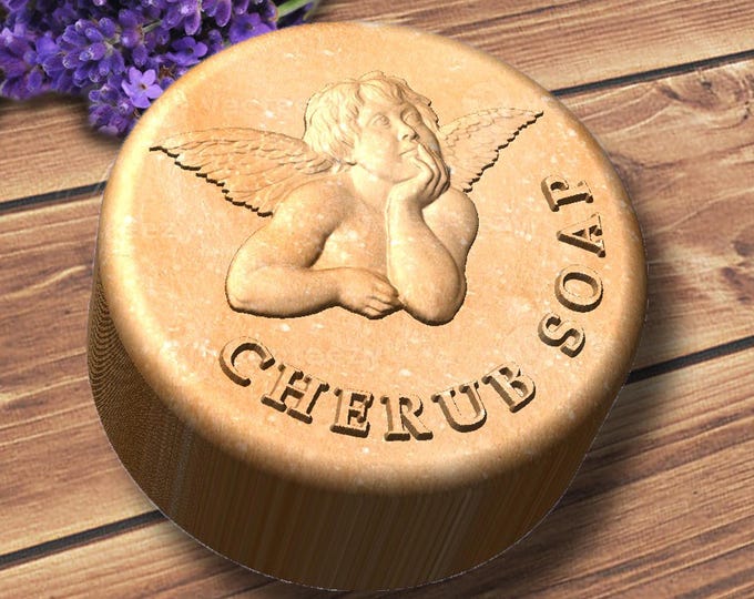 Custom soap mold circle shaped, personalized custom silicone soap mold