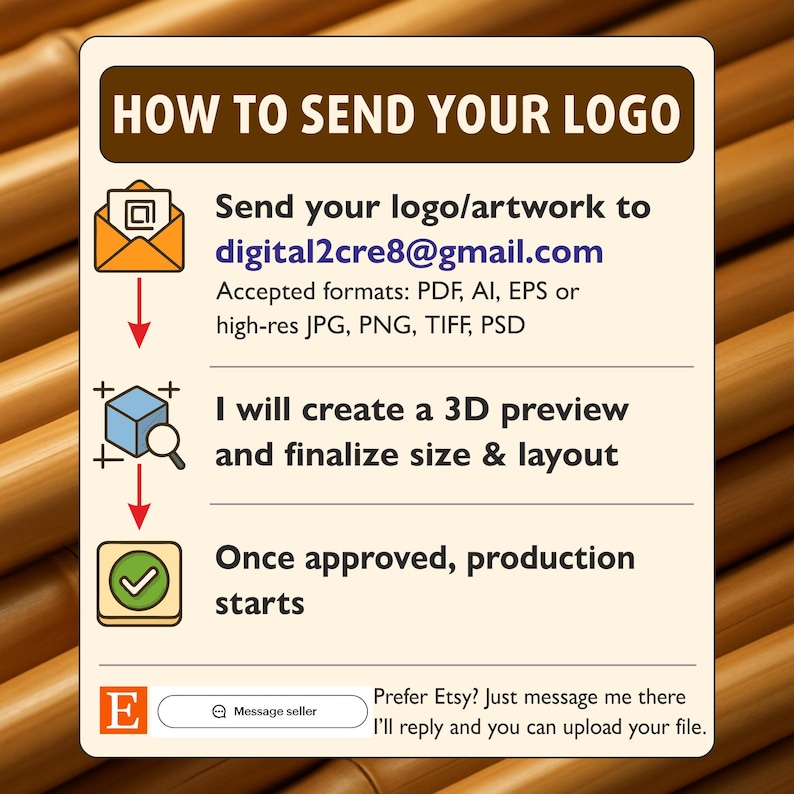 How to send your logo