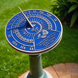 Sundial with your message cast into it. A perfect personal gift to tell someone you love just how special they are.