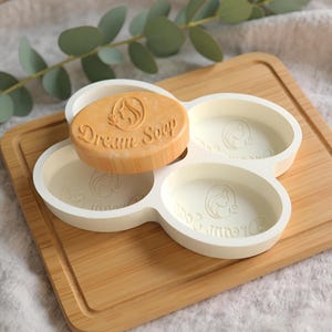 Custom soap mold, personalized silicone mold for soap making, logo soap mold