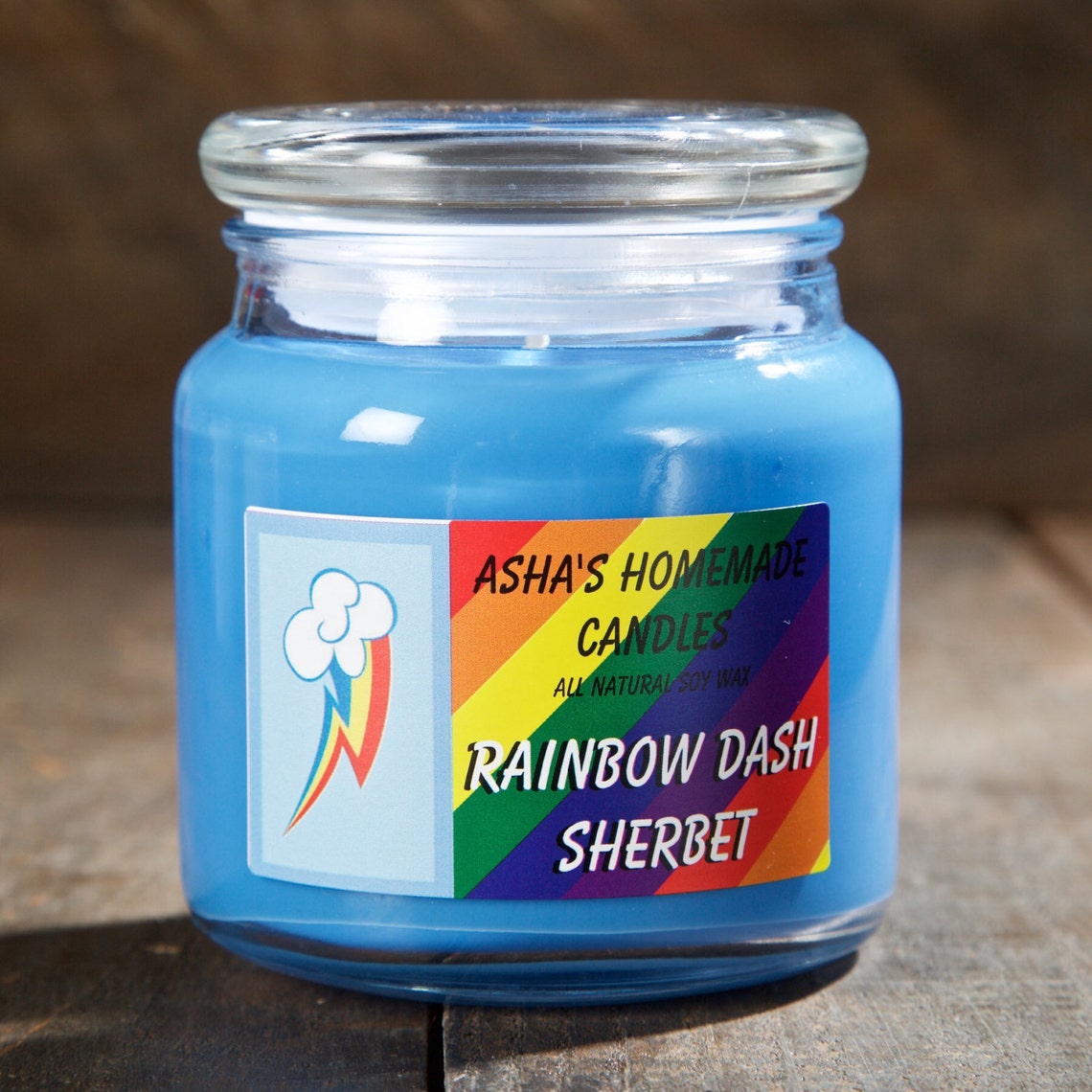 rainbow dash jar. rainbow dash jar.