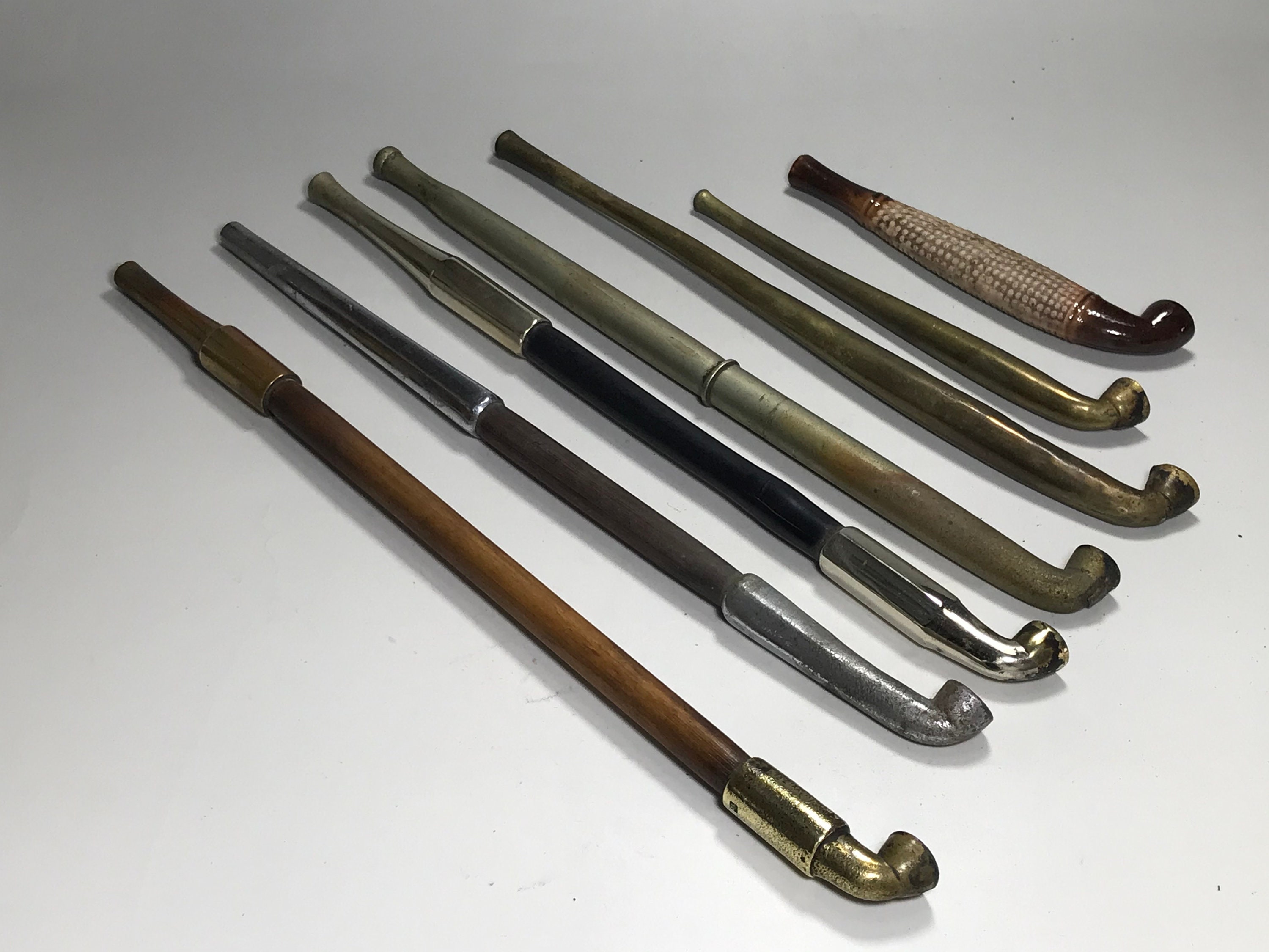 Antique Kiseru Japanese tobacco pipe 7x Meiji Taisho Etsy