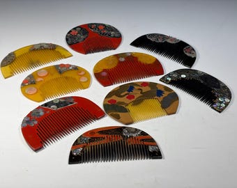 Kushi Kanzashi Japanese Vintage Comb Hair Accessories Kushi  display picture 3