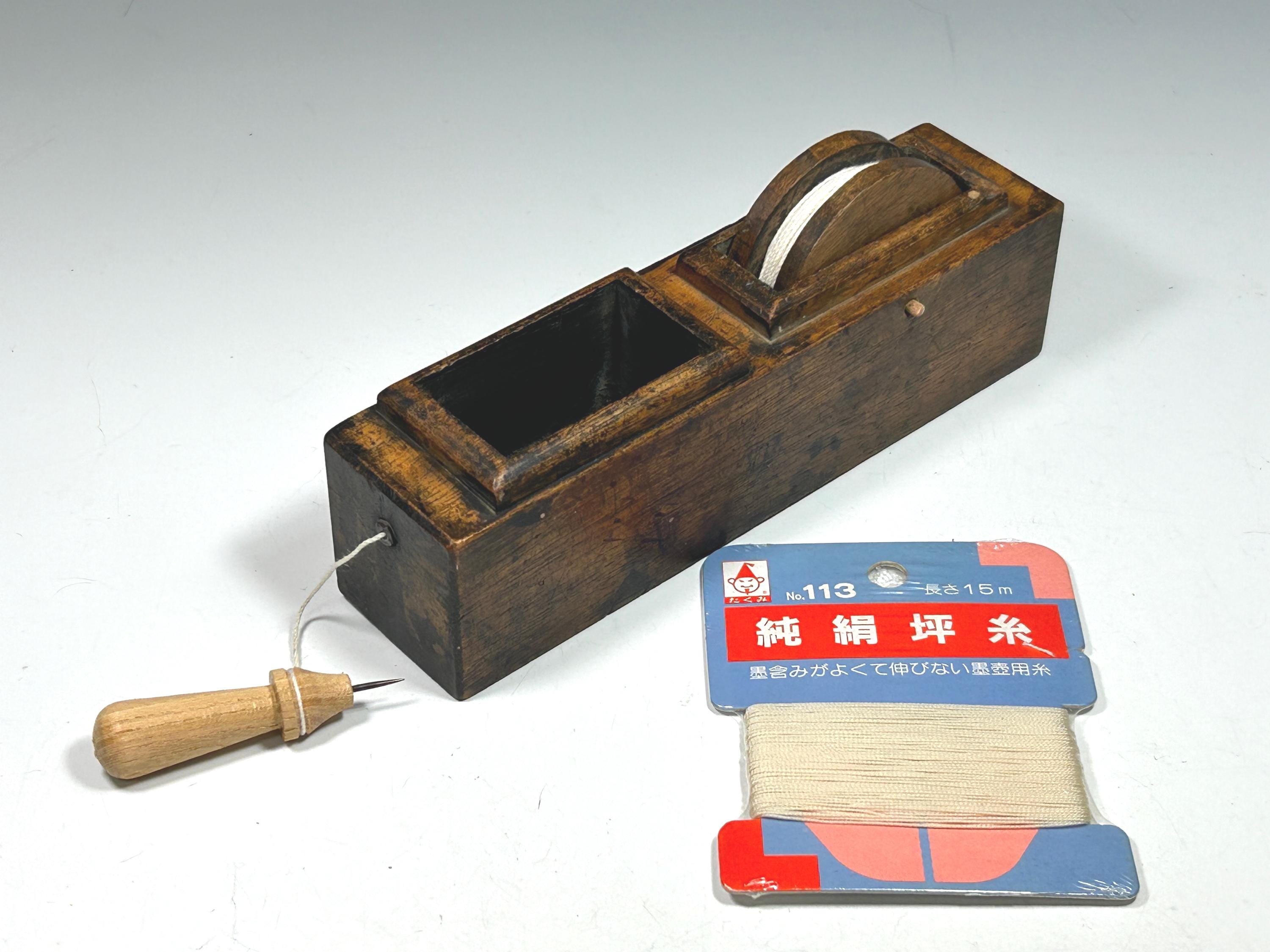 Sumitsubo Japanese Antique Carpenter Chalk Line Ink Pot B - Etsy
