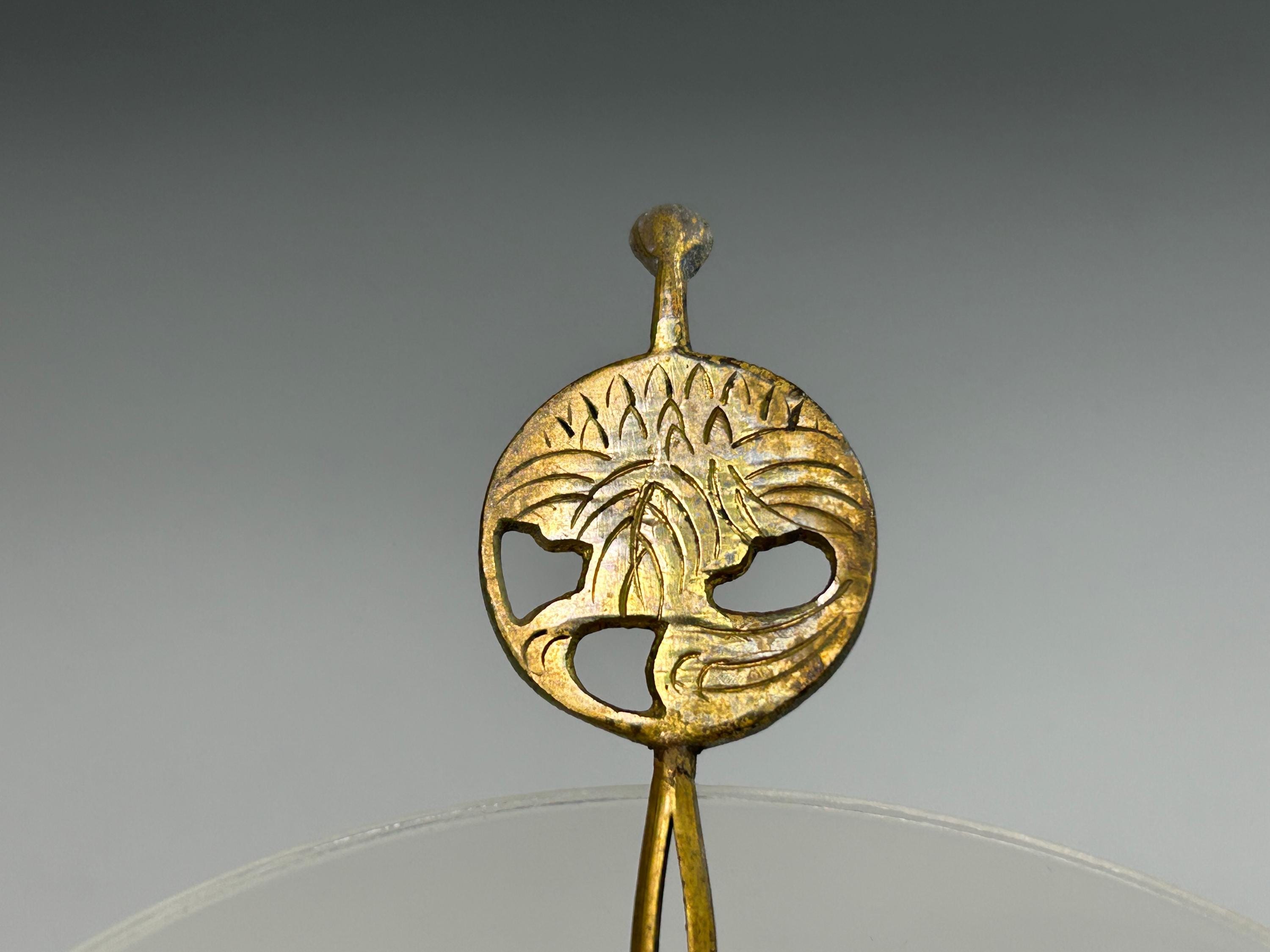 Kanzashi Japanese Antique Hairpin Accessory Openwork
