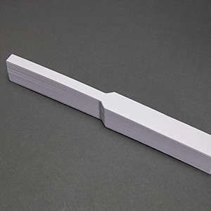 x 2500 AVON PLAIN WHITE - Fragrance Perfume Paddle Shape Tester Blotter Strips - For Testing And Sampling Scents -(12 x 130mm) 1/2” x 5 1/8”