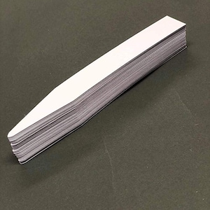 x 1000 AVON PLAIN WHITE Tapered - Fragrance Tester Blotter Strips - For Testing Scents And Aromas In Perfumery - (20 x 160mm)13/16” x 6 1/3”