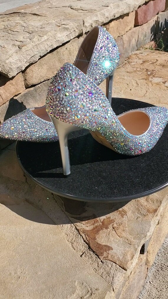 Custom Bling Heels - Etsy