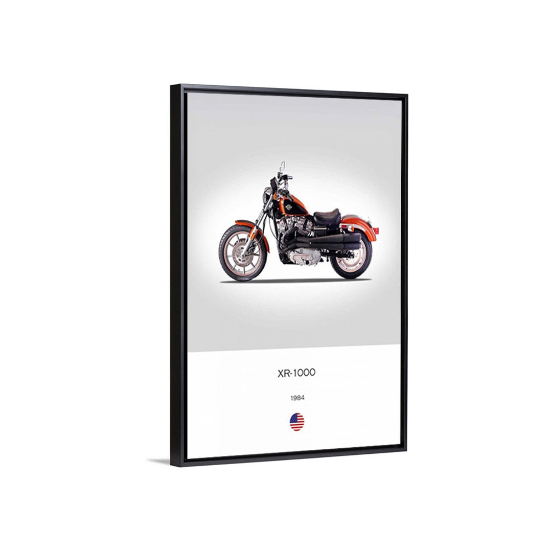 Harley Davidson XR 1000 1984 Canvas Poster or Framed Canvas